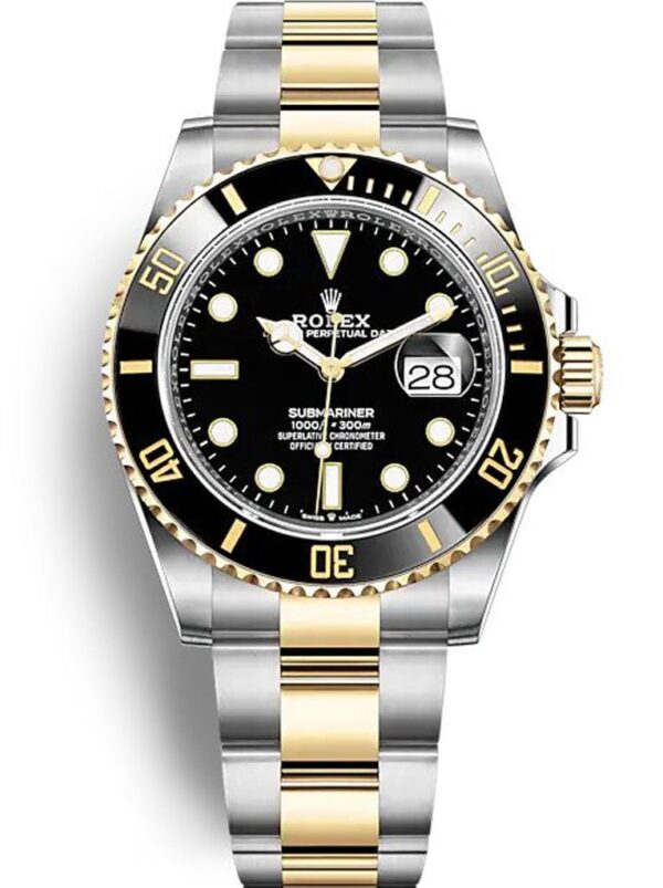 Photo 4 - Men Replica Rolex Rolex Submariner Ref.126613LN 41mm Black Dial