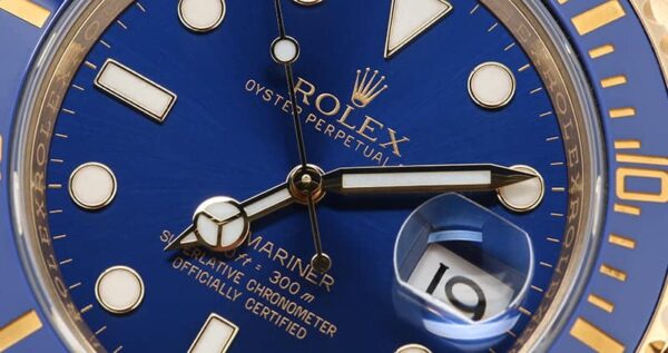 Photo 7 - Men Replica Rolex Rolex Submariner Ref.116618LB 41mm Blue Dial