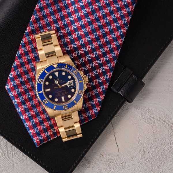 Photo 8 - Men Replica Rolex Rolex Submariner Ref.116618LB 41mm Blue Dial