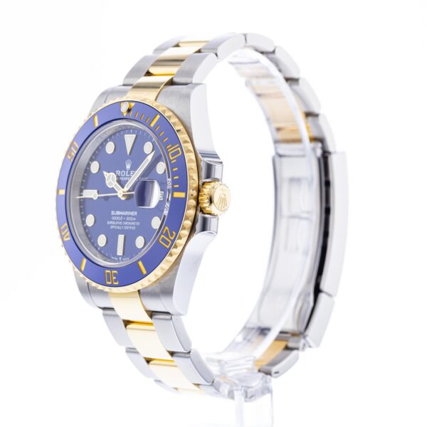 Photo 4 - Men Replica Rolex Rolex Submariner Ref.126613LB 41mm Blue Dial