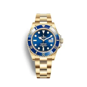 Photo 4 - Men Replica Rolex Rolex Submariner Ref.116618LB 41mm Blue Dial