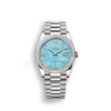 Photo 12 - Women Replica Rolex Rolex Day-Date 36 mm Turquoise Dial 128349RBR