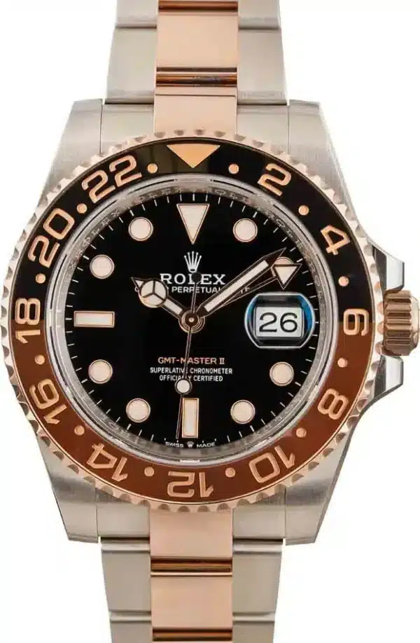 Photo 2 - GMT-Master Rolex GMT-Master II 40mm Black Dial 126711CHNR Root Beer