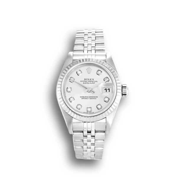 Photo 1 - Women Replica Rolex Rolex Datejust Ref.79174 26mm White Dial