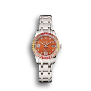 Photo 2 - Women Replica Rolex Rolex Datejust Ref.SC016821 33mm Orange Dial