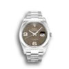 Replica Rolex Datejust 116200 36mm Brown Floral Dial - Best shop to buy a Fake Rolex