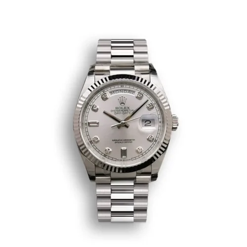 Replica Rolex Day-Date 128238 36mm Mother of Pearl Dial - Best shop to buy a Fake Rolex