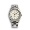 Replica Rolex Day-Date m228238 Quadrant Texture White Dial - Best shop to buy a Fake Rolex