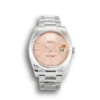 Replica Rolex Oyster Perpetual Date 34mm Dial Salmon 115200 - Best shop to buy a Fake Rolex