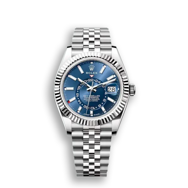 Photo 1 - Men Replica Rolex Rolex Sky-Dweller Ref.326934 42mm Blue Dial