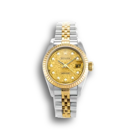 Replica Rolex Datejust 79173 26mm Gold Dial - Best shop to buy a Fake Rolex