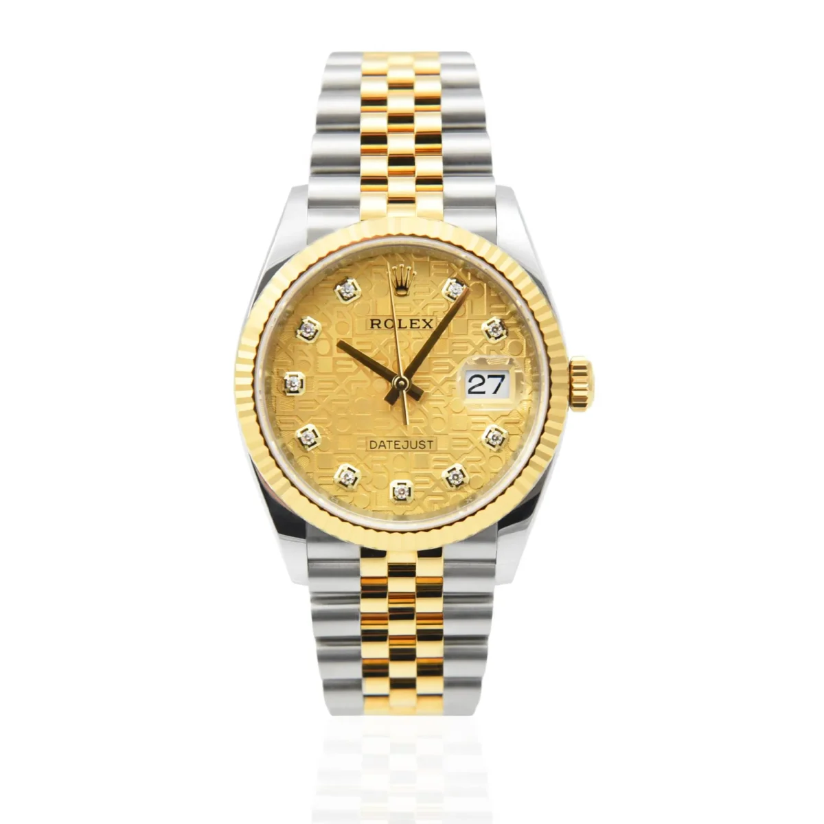 Replica Rolex Datejust 36mm Jubilee Dial 126233 - Best shop to buy a Fake Rolex