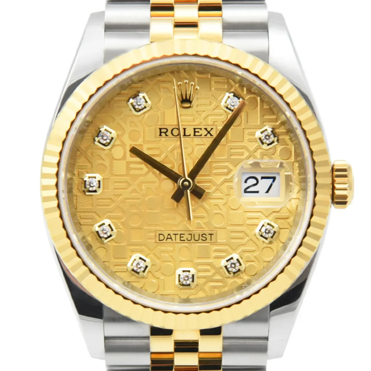 Replica Rolex Datejust 36mm Jubilee Dial 126233 - Best shop to buy a Fake Rolex