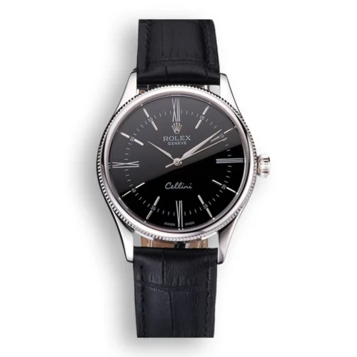 Replica Rolex Cellini 38mm Black Dial REP016804 - Best shop to buy a Fake Rolex