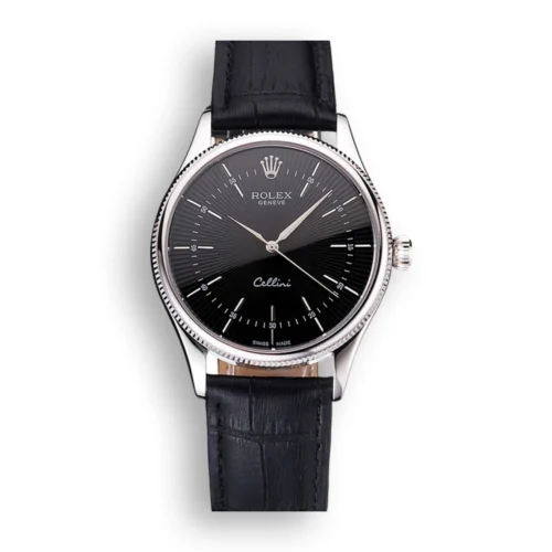 Replica Rolex Cellini 38mm Black Dial REP016809 - Best shop to buy a Fake Rolex