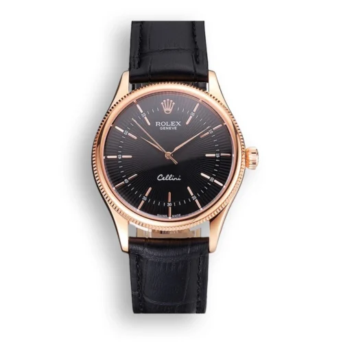 Replica Rolex Cellini 38mm Black Dial REP016815 - Best shop to buy a Fake Rolex