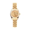 Replica Rolex Datejust 28mm Gold Dial 1454096 - Best shop to buy a Fake Rolex