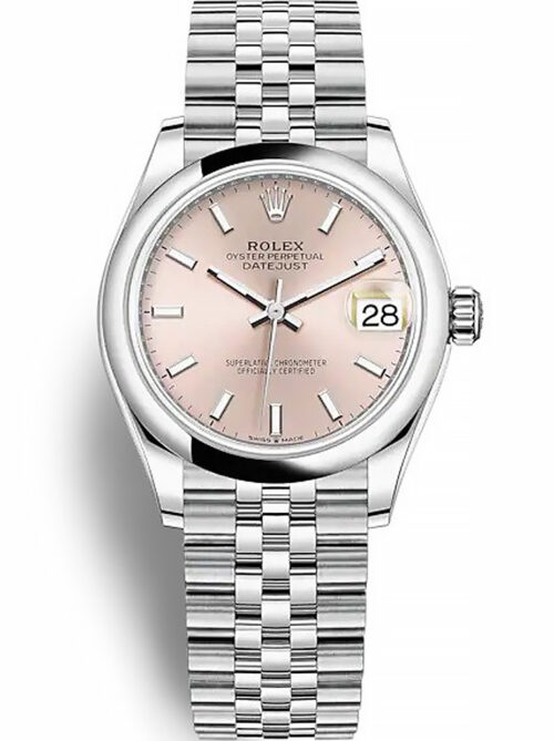Replica Rolex Datejust 31mm Pink Dial 278240 - Best shop to buy a Fake Rolex