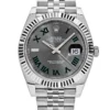 Replica Rolex Datejust 41mm Rhodium Dial 126334 "Wimbledon" Flutted / Jubilee - Best shop to buy a Fake Rolex