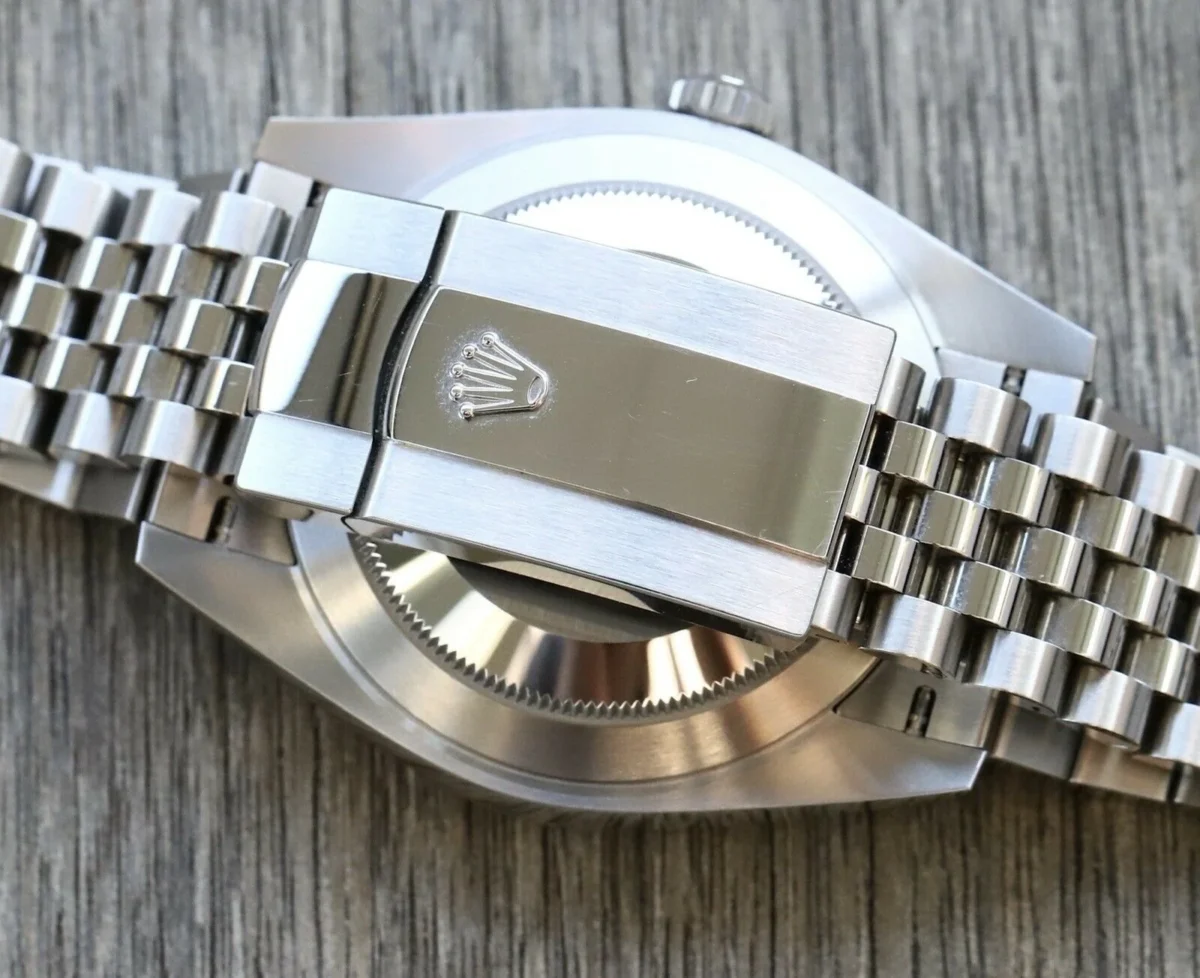 Replica Rolex Datejust 41mm Rhodium Dial 126334 "Wimbledon" Flutted / Jubilee - Best shop to buy a Fake Rolex