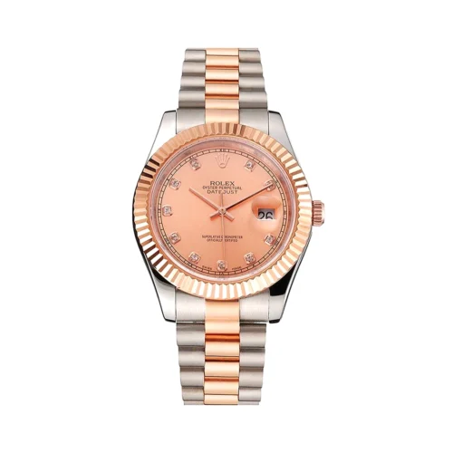 Replica Rolex Datejust 41mm Rose-Gold Dial REP016816 - Best shop to buy a Fake Rolex