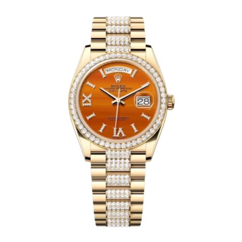 Replica Rolex Day-Date 36 mm Carnelian Dial 228348RBR - Best shop to buy a Fake Rolex
