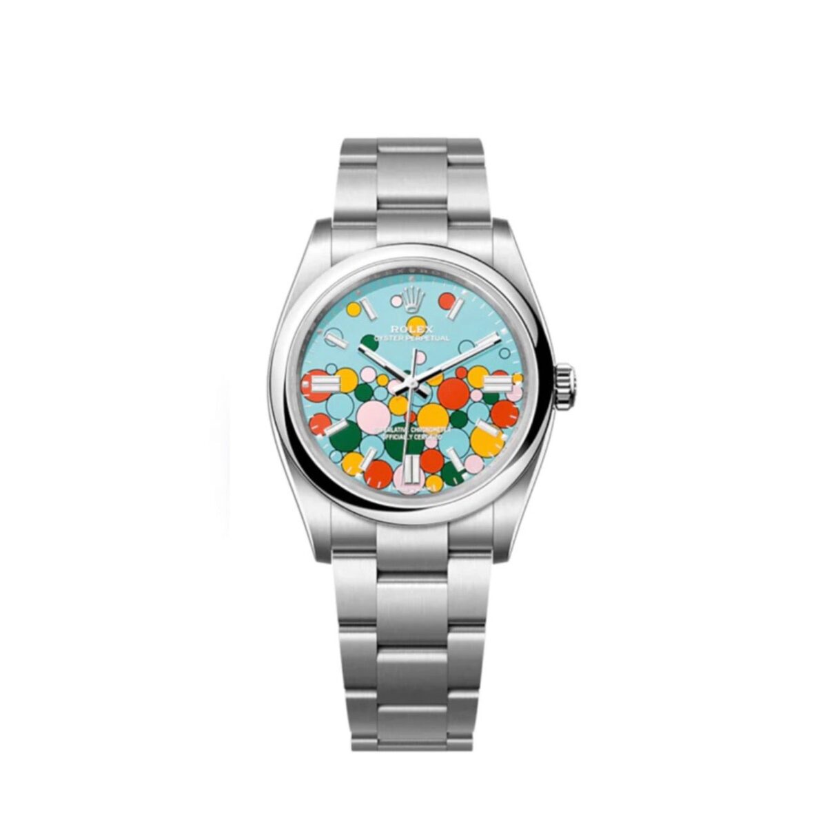 Replica Rolex Day-Date 36 mm Turquoise Dial 126000 - Best shop to buy a Fake Rolex