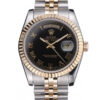 Replica Rolex Day-Date 36mm Black Dial SRL78 - Best shop to buy a Fake Rolex