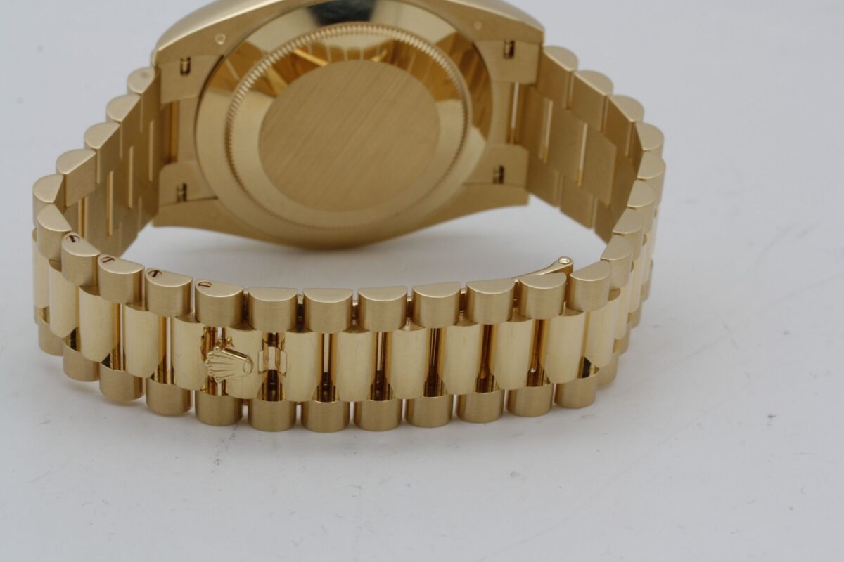 Replica Rolex Day-Date 40 mm Black Dial 228238 - Best shop to buy a Fake Rolex