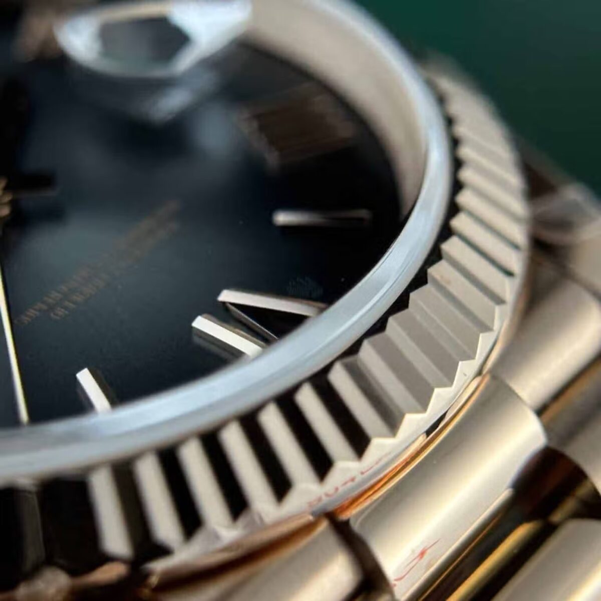 Replica Rolex Day-Date 40 mm Slate Ombre Dial 228235 - Best shop to buy a Fake Rolex