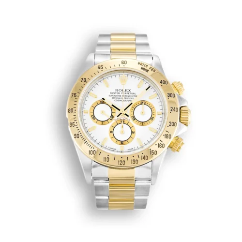 Replica Rolex Daytona 38mm White Dial 116523 - Best shop to buy a Fake Rolex