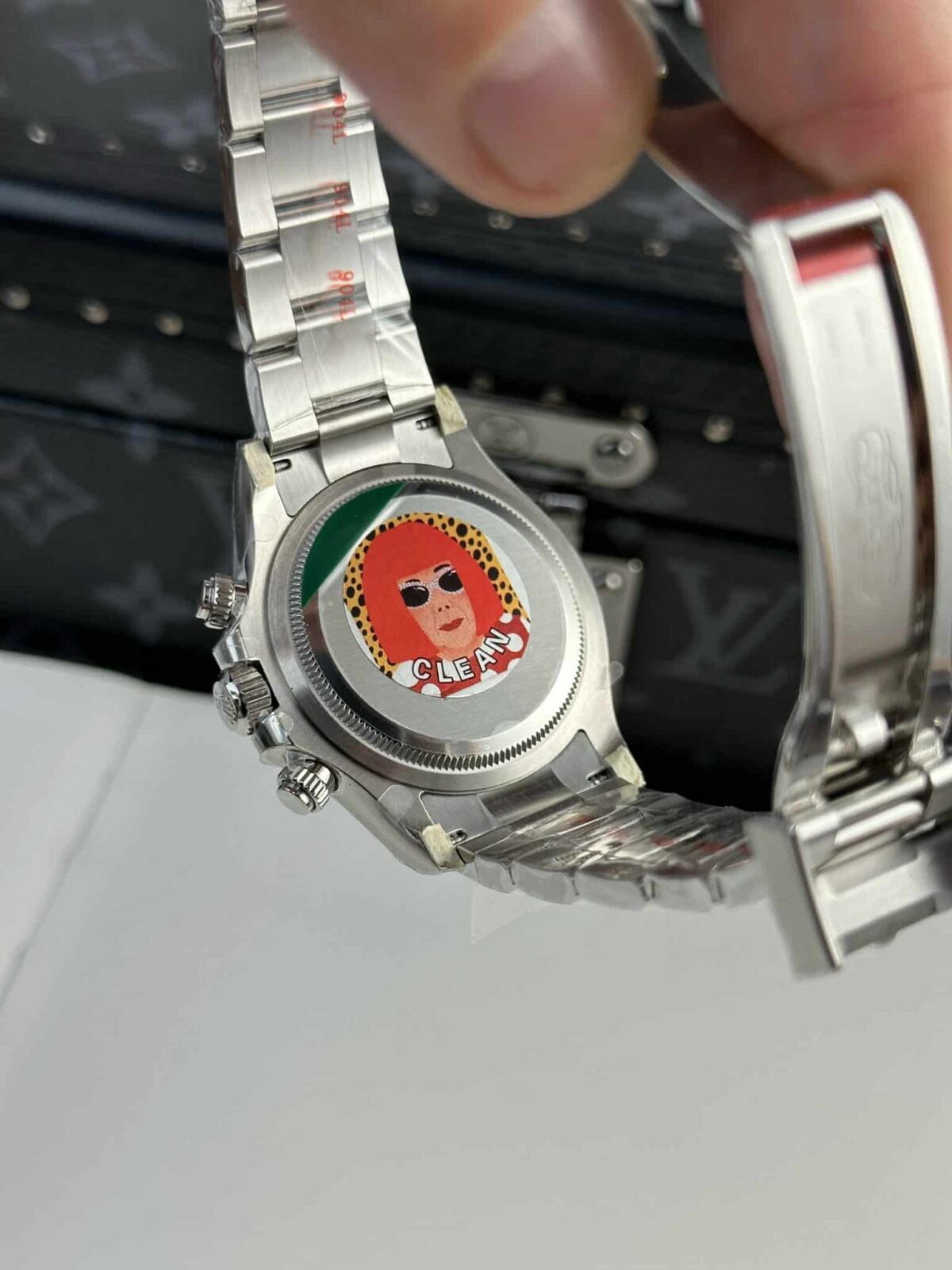 Replica Rolex Daytona 40 mm Black Dial 126500LN "Godzilla" - Best shop to buy a Fake Rolex