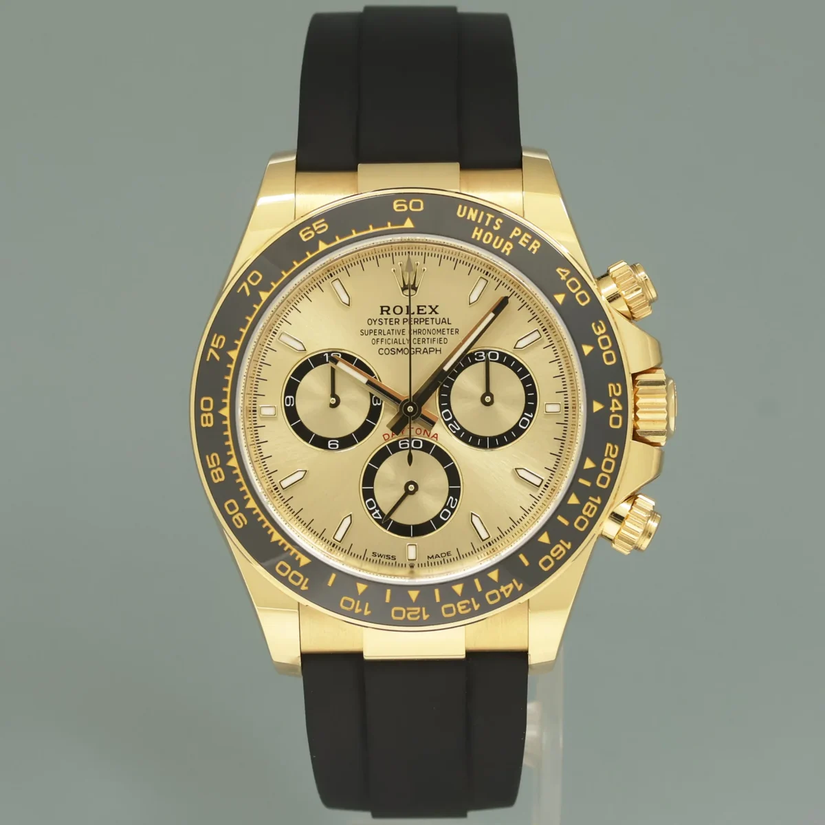 Replica Rolex Daytona 40 mm Golden Dial 126518LN - Best shop to buy a Fake Rolex