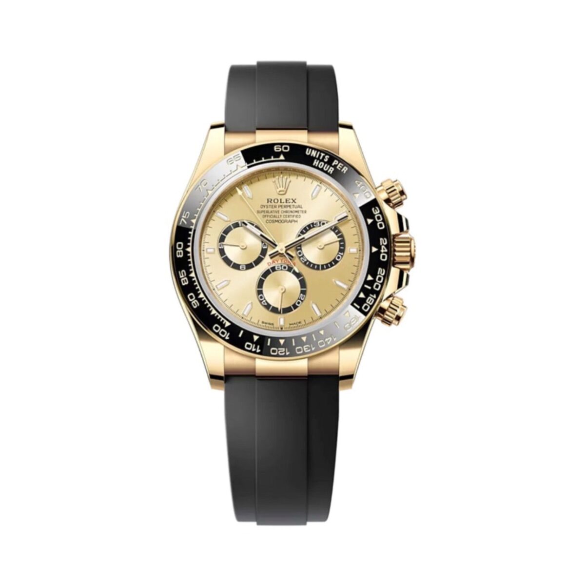 Replica Rolex Daytona 40 mm Golden Dial 126518LN - Best shop to buy a Fake Rolex
