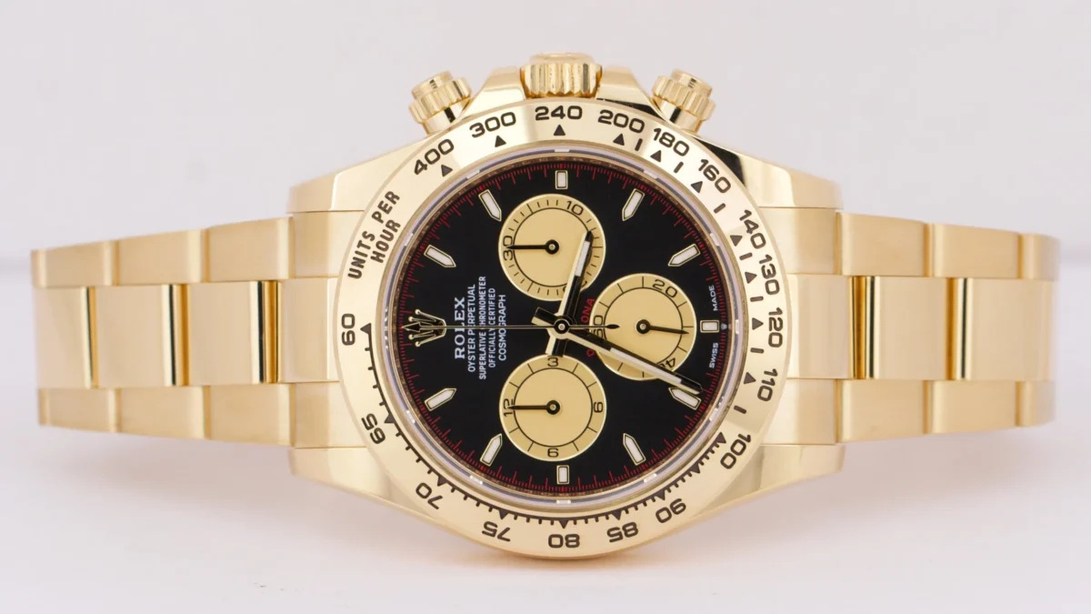 Replica Rolex Daytona 40 mm Intense black Dial 126508 - Best shop to buy a Fake Rolex