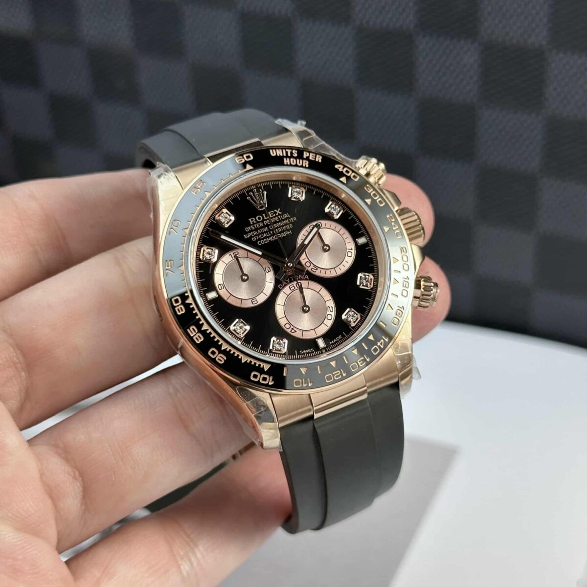 Replica Rolex Daytona 40 mm Sundust Dial 126515LN - Best shop to buy a Fake Rolex