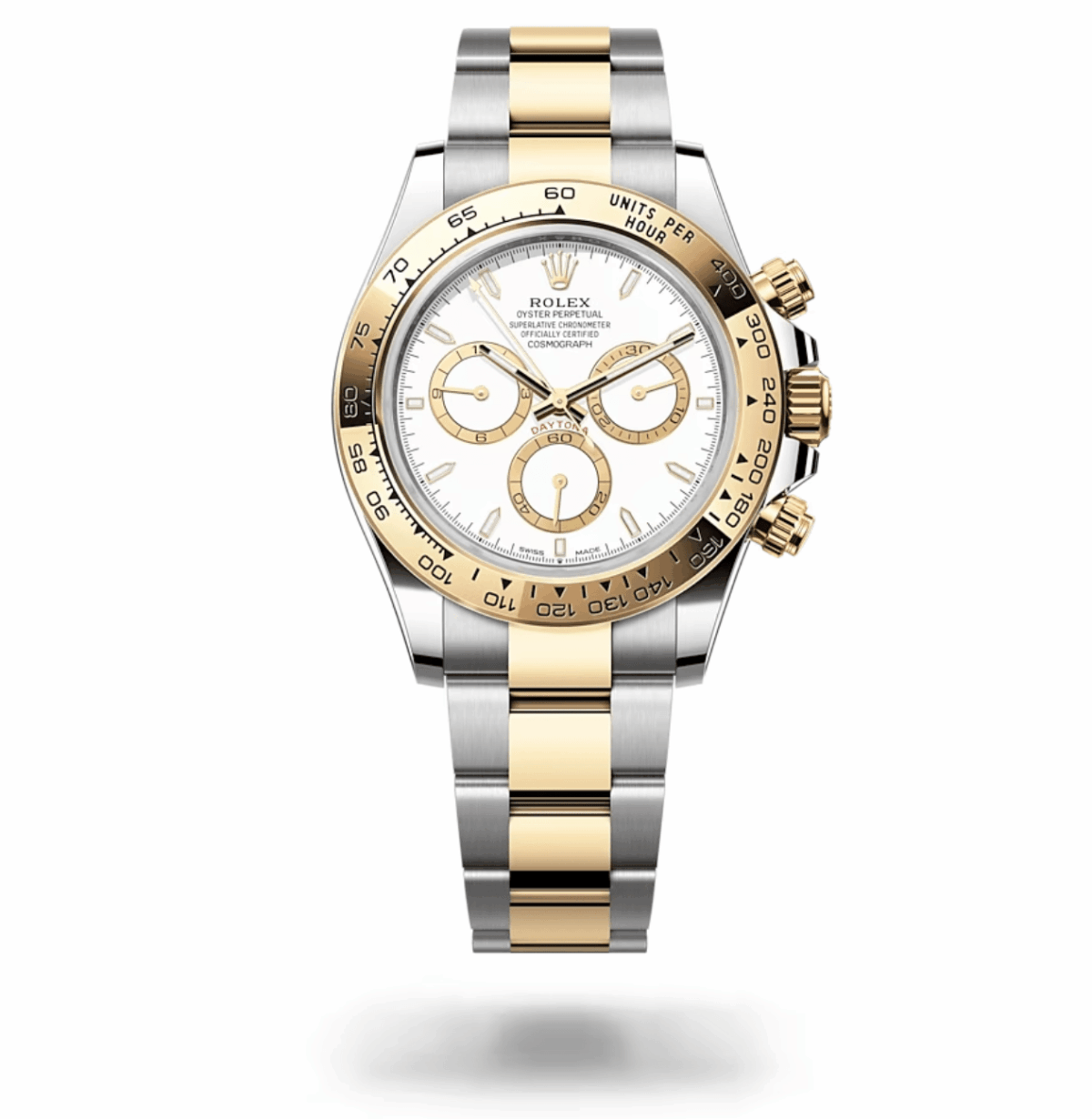 Replica Rolex Daytona 40 mm White Dial 126503 - Best shop to buy a Fake Rolex