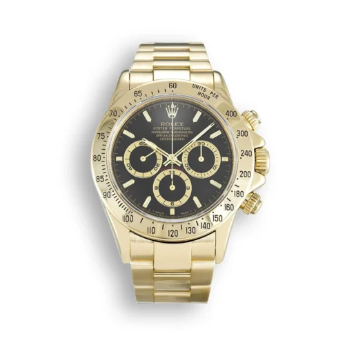 Replica Rolex Daytona 40mm Black Dial 116528 - Best shop to buy a Fake Rolex