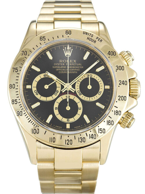 Replica Rolex Daytona 40mm Black Dial 116528 - Best shop to buy a Fake Rolex