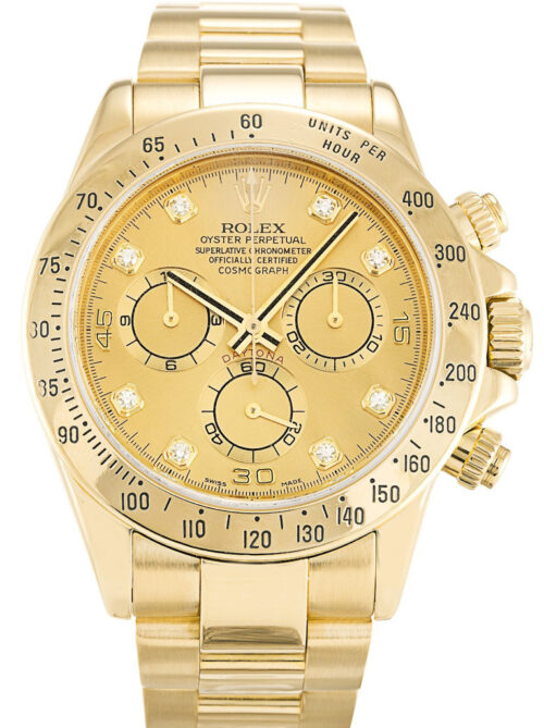 Replica Rolex Daytona 40mm Champagne Dial 116528 - Best shop to buy a Fake Rolex