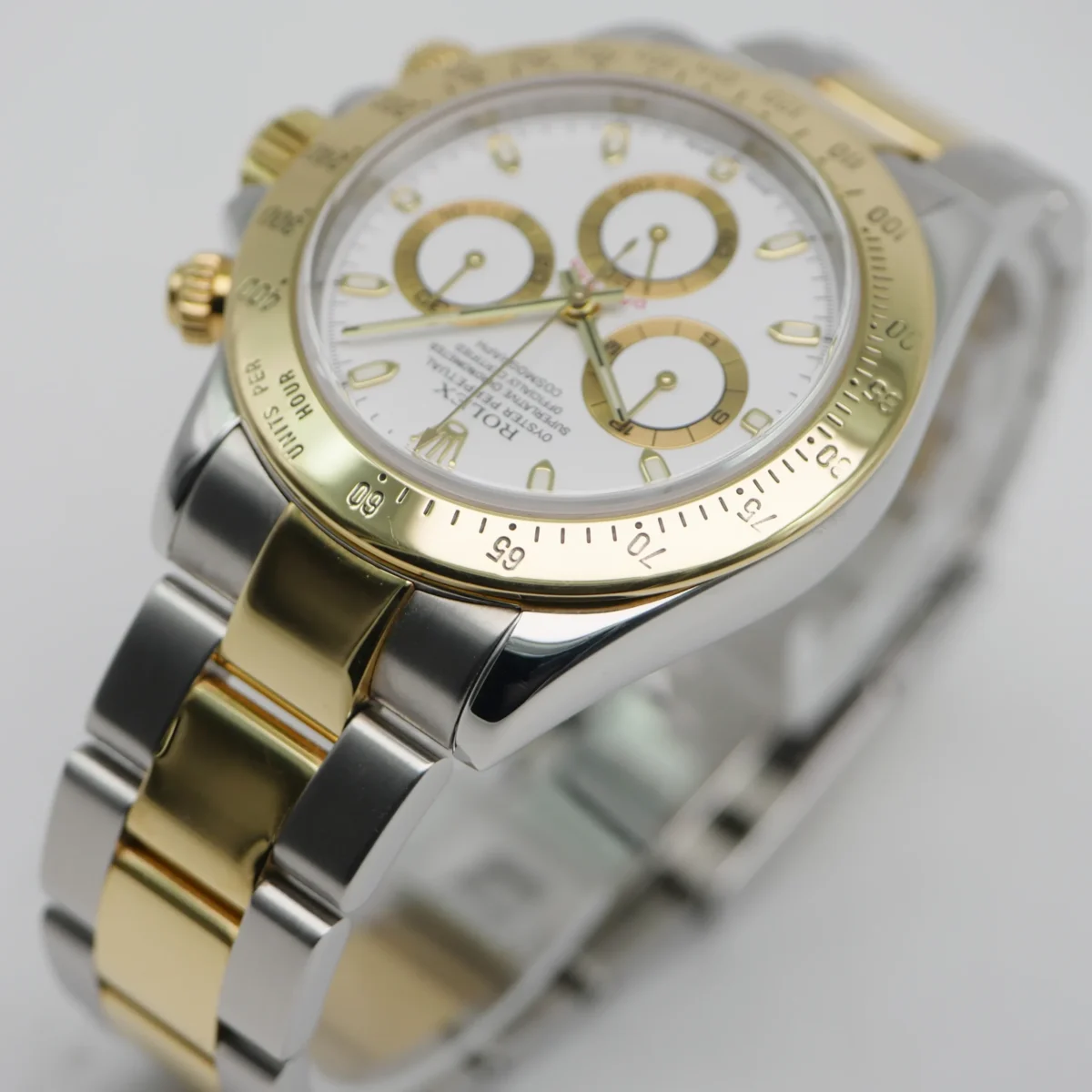 Replica Rolex Daytona 40mm White Dial 116523 - Best shop to buy a Fake Rolex