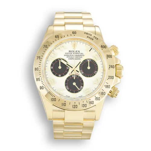 Replica Rolex Daytona 40mm White Dial 116528 - Best shop to buy a Fake Rolex