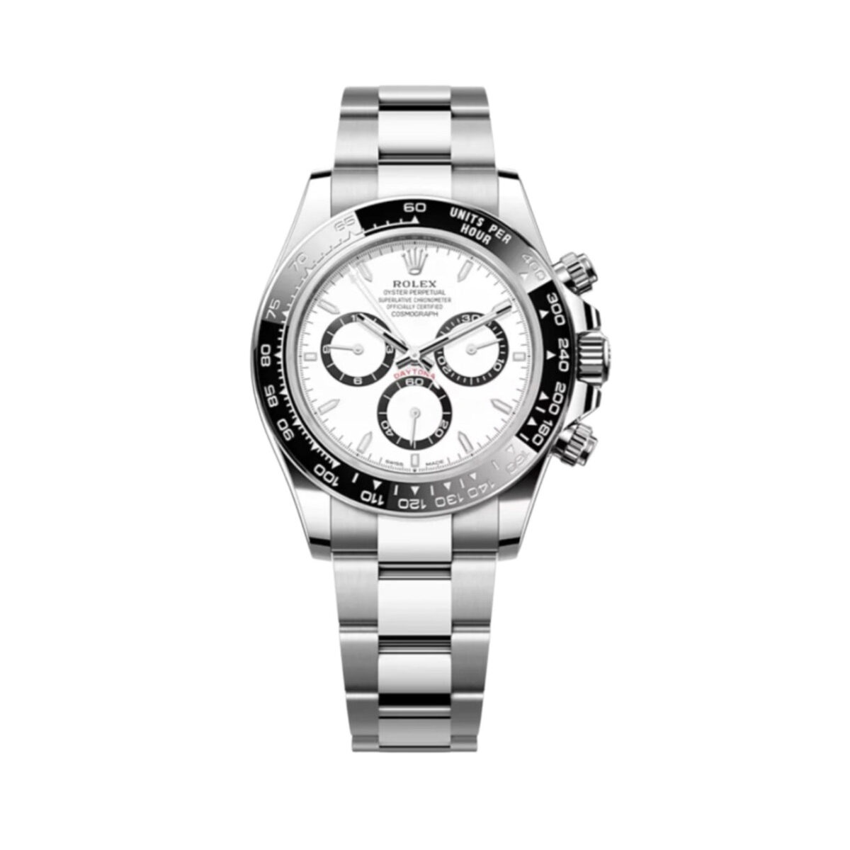 Replica Rolex Daytona "Panda" 40 mm White Dial 126500LN - Best shop to buy a Fake Rolex