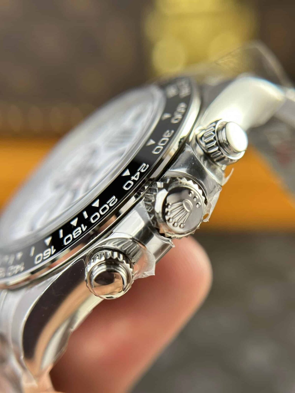 Replica Rolex Daytona "Panda" 40 mm White Dial 126500LN - Best shop to buy a Fake Rolex