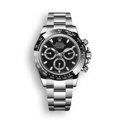 Replica Rolex Daytona "Reverse Panda" Black Dial 116500LN - Best shop to buy a Fake Rolex
