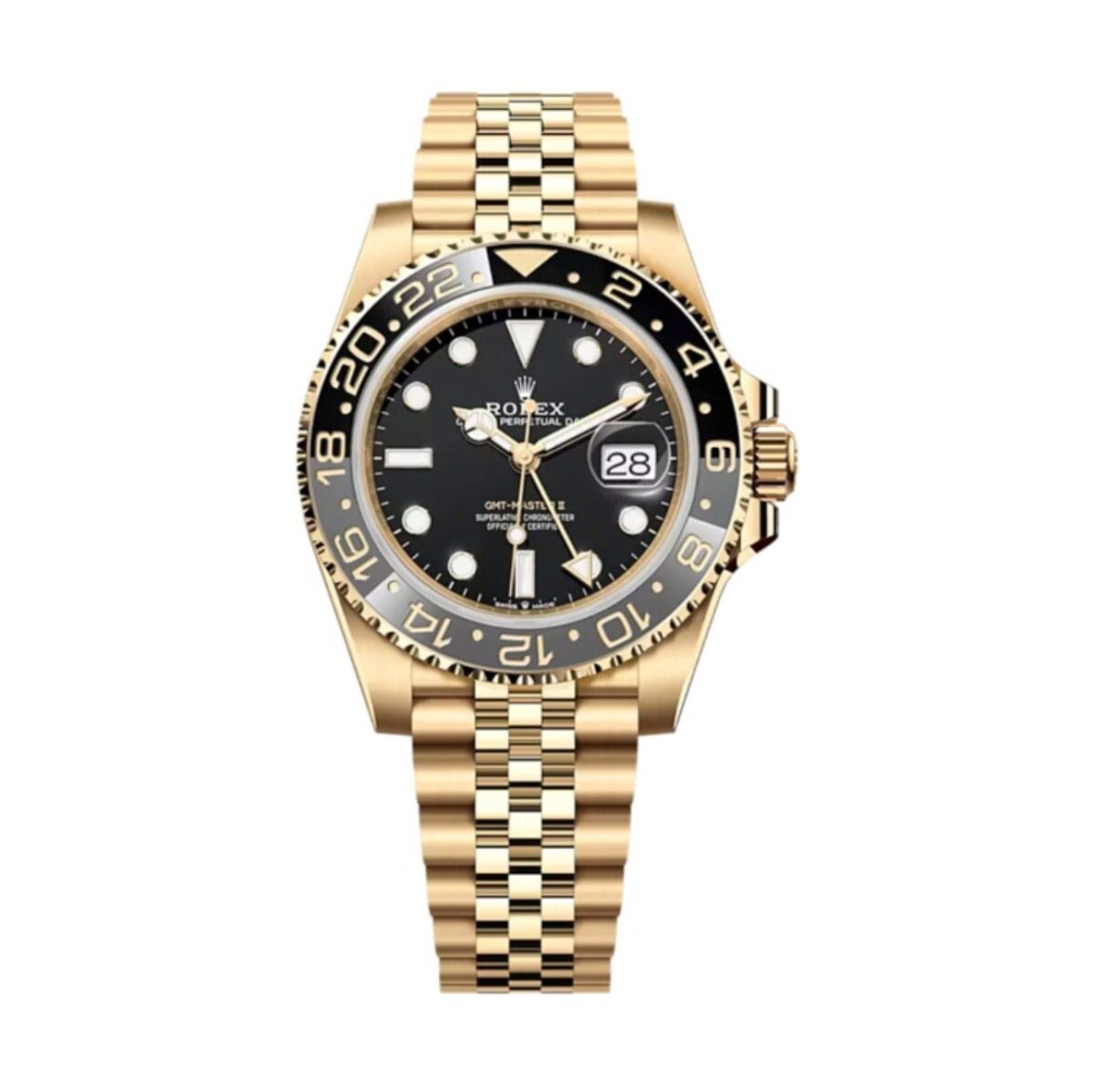 Replica Rolex GMT-Master II 40 mm Black Dial 126718GRNR - Best shop to buy a Fake Rolex