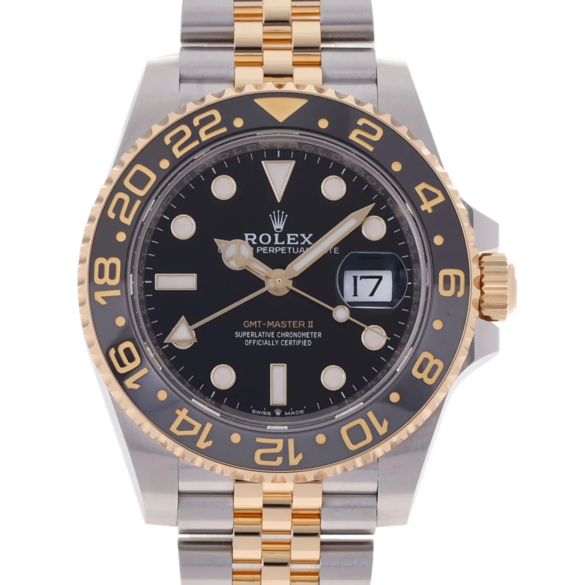Replica Rolex GMT-Master II 40 mm Black Dial "Zombie" 126713GRNR - Best shop to buy a Fake Rolex