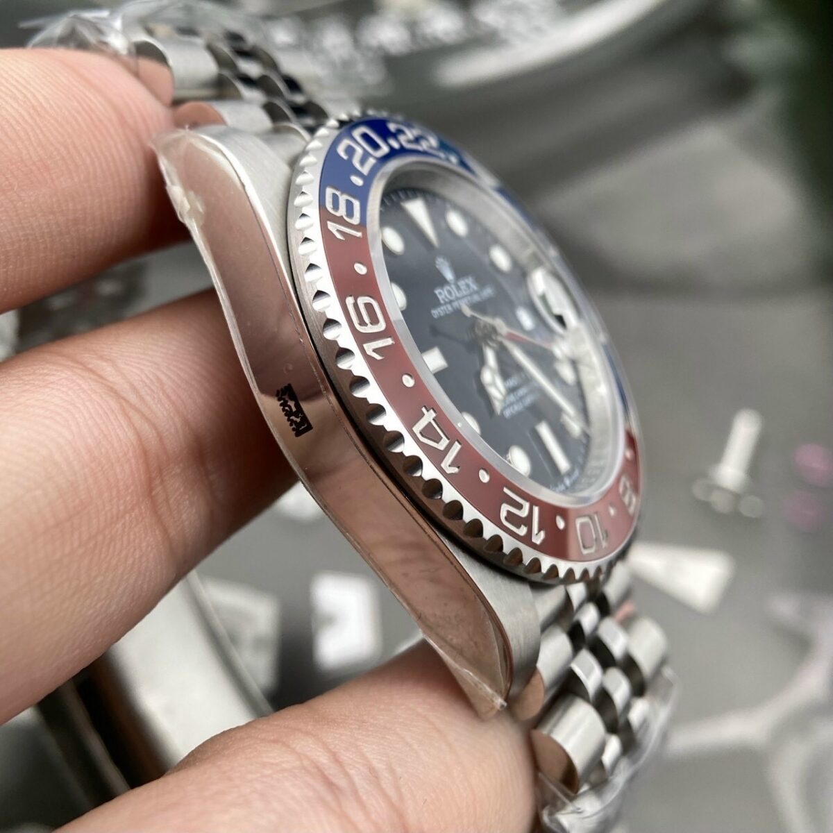 Replica Rolex GMT-Master II 40mm 126710BLRO "Pepsi" Jubilee - Best shop to buy a Fake Rolex