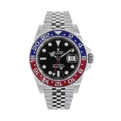 Replica Rolex GMT-Master II 40mm Dial Black 126710BLRO Jubilee "Pepsi"