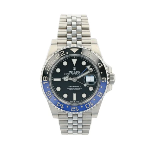Replica Rolex GMT-Master II Black Dial 126710BLNR "Batgirl"